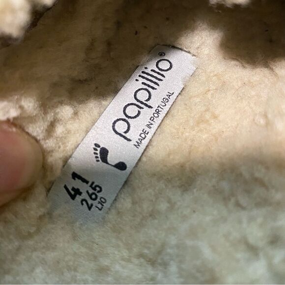 Birkenstock Papillo Boston Big Buckle Flex Platform
Shearling Teddy Eggshell 41 - Picture 6 of 12